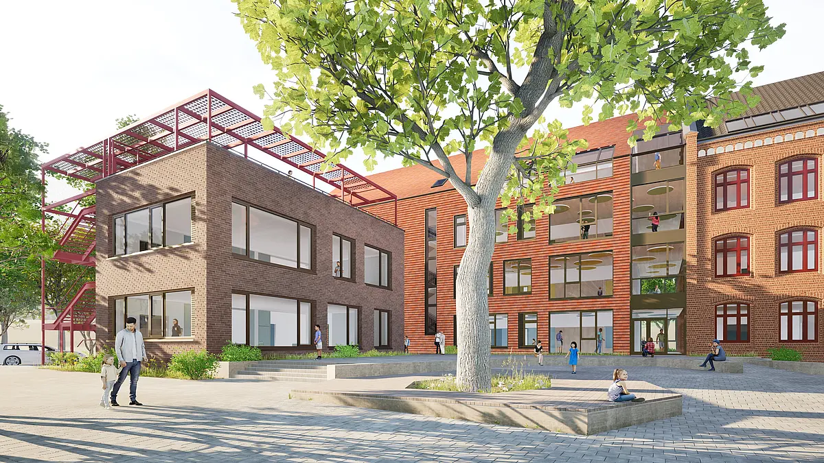 Schulmodell der Bonifatiusschule in Hamburg-Wilhelmsburg – Spendenprojekt zur Verbesserung der Lernräume